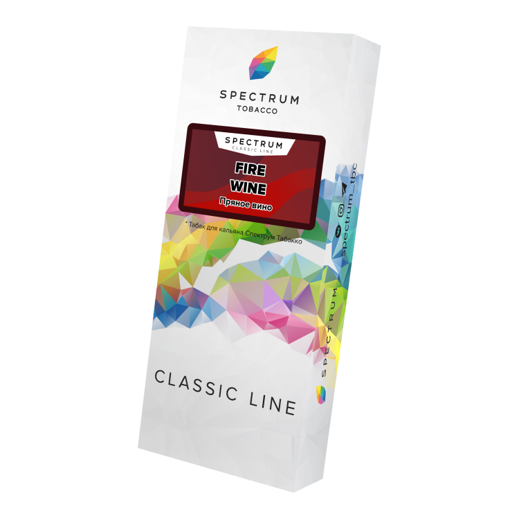 Табак Spectrum - Fire Wine (Пряное Вино) 100 гр