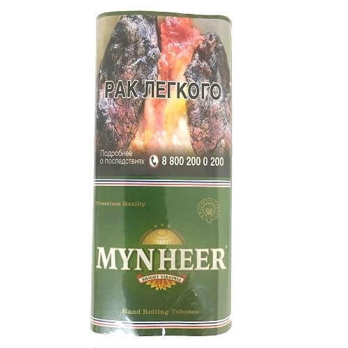 Табак для самокруток Mynheer - Bright Virginia 40 гр