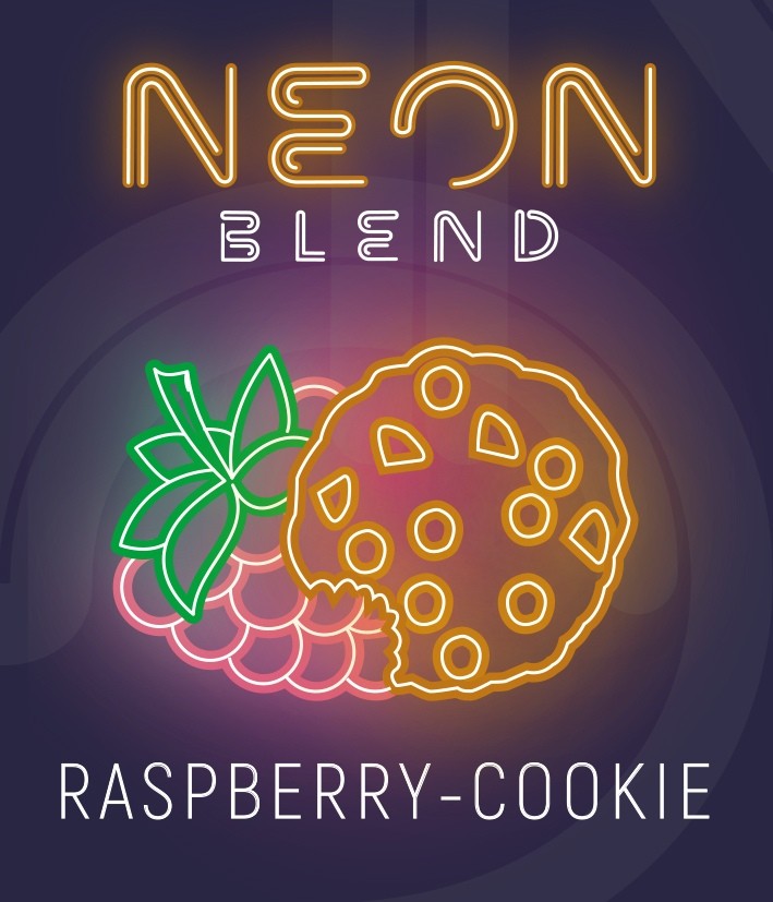 Табак Neon Blend - Cookie Raspberry (Малиновое печенье) 50 гр