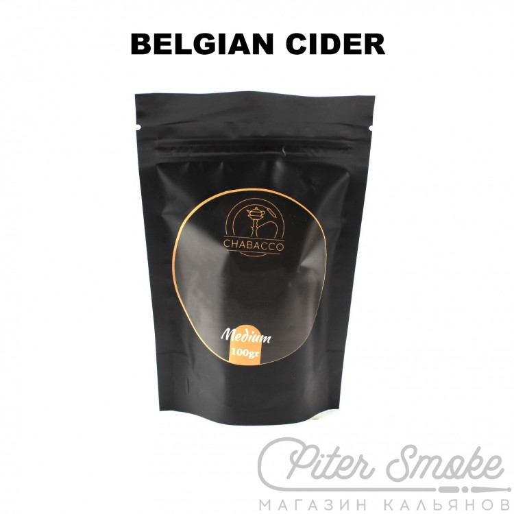 Табак Chabacco Medium - Belgian Cider (Бельгийский Сидр) 100 гр